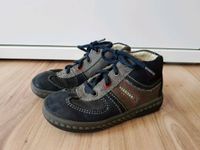 Richter Gr. 23 Schuhe Stiefel blau innen und außen aus Leder Berlin - Zehlendorf Vorschau