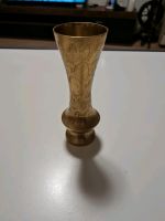 Vintage geätzte Messing Vase Bayern - Penzberg Vorschau