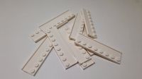 10 x Lego 1x8 Platte mit Schiene NEU weiß 30586 Plate modified Nordrhein-Westfalen - Hennef (Sieg) Vorschau