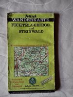 Fritsch Wanderkarte ca. 1976 vom Fichtelgebirge Oberfranken alt Bayern - Kasendorf Vorschau