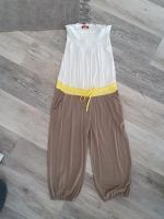 Buffalo Overall/Jumpsuit beige/weiß/gelb Größe S / 36 Baden-Württemberg - Bad Rappenau Vorschau