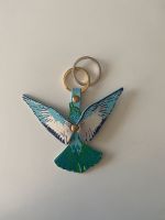 Schlüsselanhänger aus Leder, Vogel, blau-grün *NEU* Altona - Hamburg Bahrenfeld Vorschau