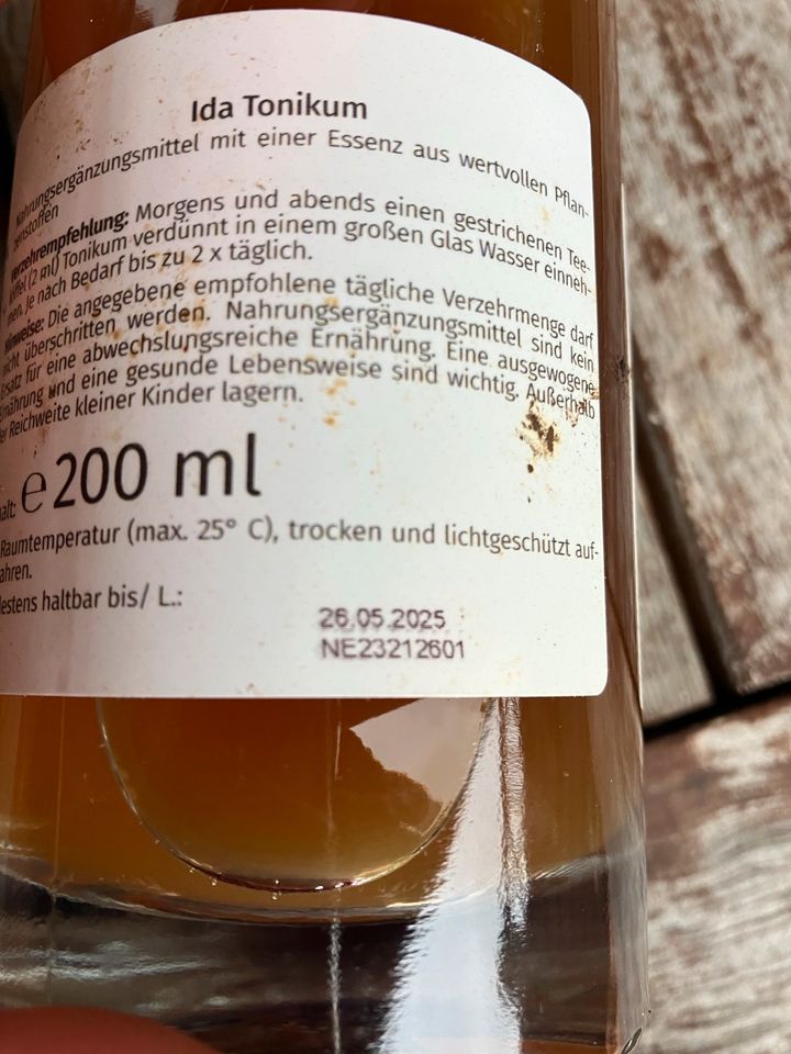 Ida urbrunnen (Drexel ) Tonikum neu 200 ml, 02/2025 in Plön 