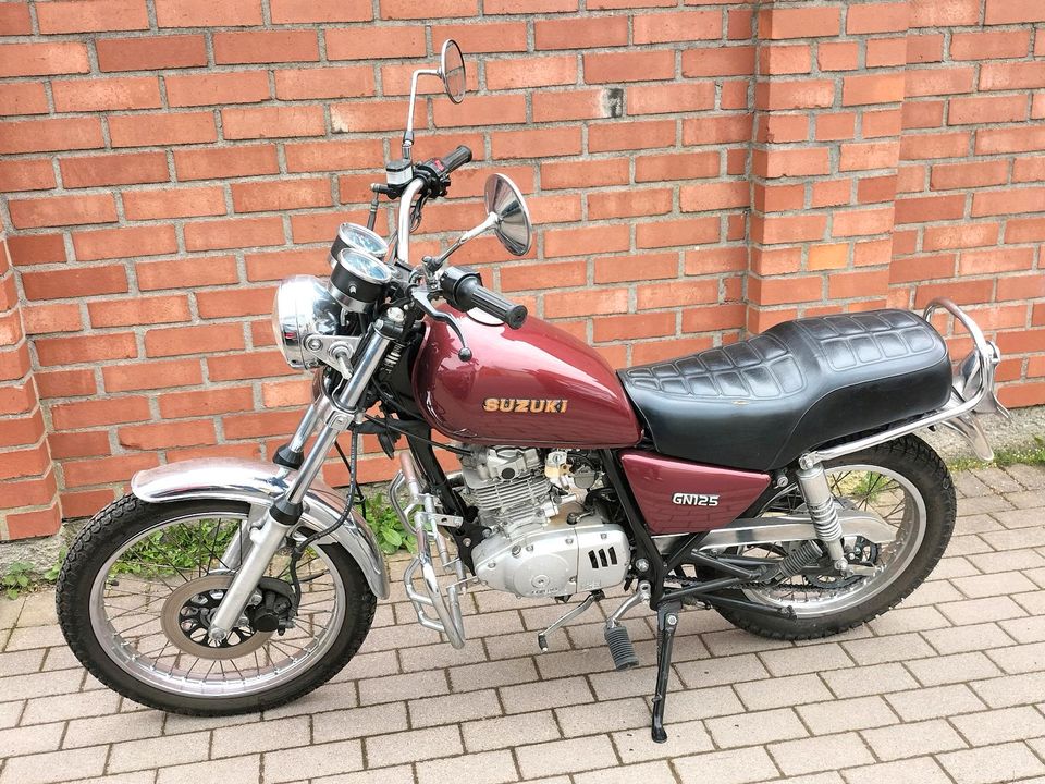 Softchopper Suzuki GN 125 - mit B196 günstig fahren in Coswig (Anhalt)