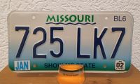 Nummernschild USA –Kennzeichen Missouri-USA Essen - Essen-Stadtmitte Vorschau