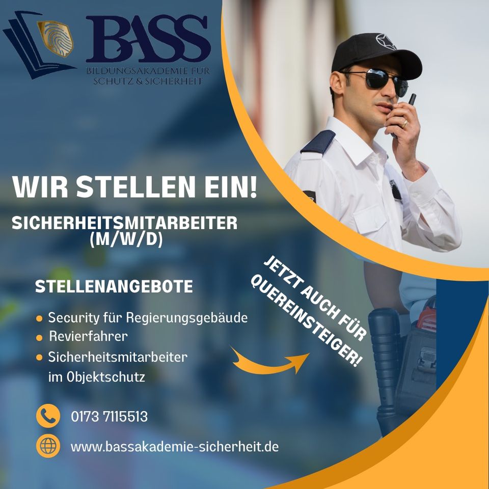 Security Sicherheitsmitarbeiter gesucht in Westerhold in Westerholt