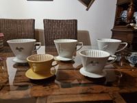 Alte Melitta Kaffeefilter Porzellan (5 Stück) Verschiedene Größen Niedersachsen - Wiesmoor Vorschau