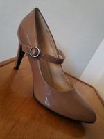 Altrosa, glänzende Pumps / High Heels Bayern - Landshut Vorschau