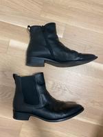 Schwarze Ankle Boots aus Leder von Gabor Bayern - Lochhausen Vorschau