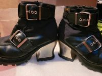 Damenschuhe Stiefel  Stiefeletten Gothik Schuhe Nordrhein-Westfalen - Lennestadt Vorschau