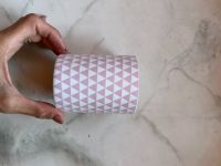 Bloomingville Teelichthalter Windlicht Porzellan weiß rosa Skandi München - Maxvorstadt Vorschau