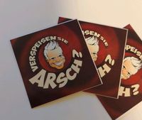 Verspeisen Sie Arsch Sticker Aufkleber 100x Pack Hamburg - Harburg Vorschau