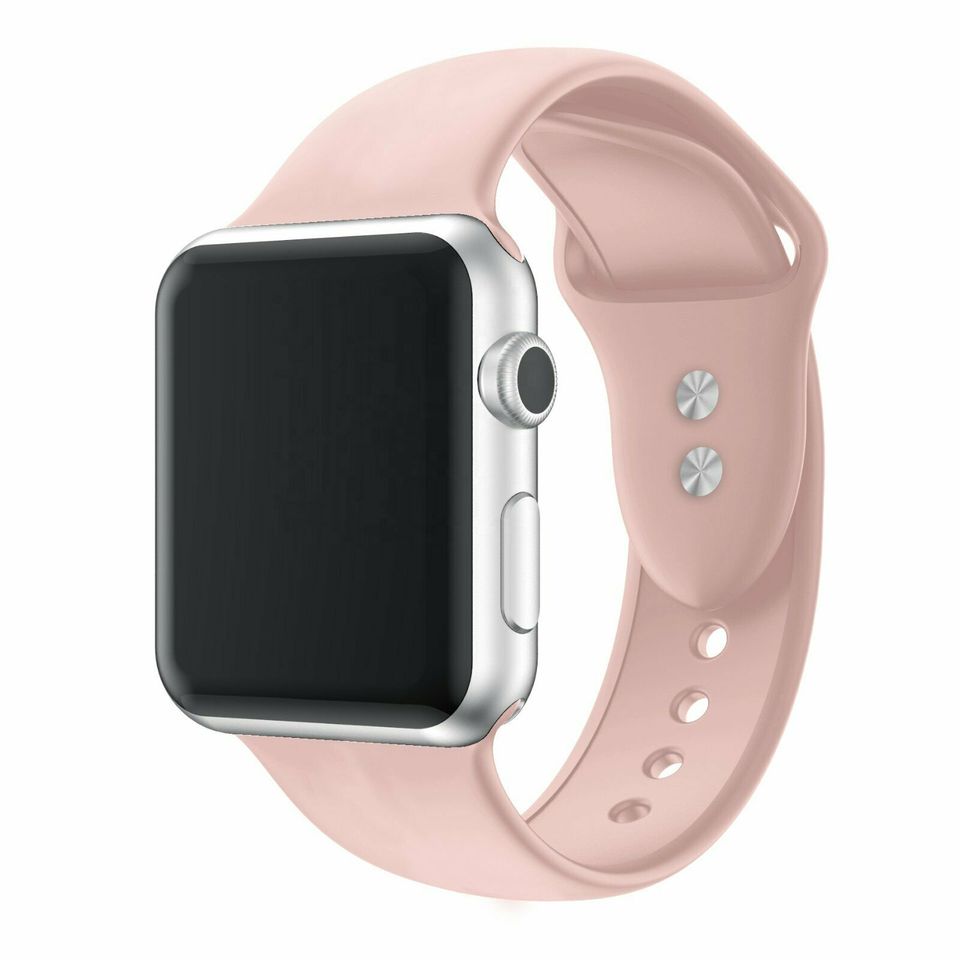 Für Apple watch 38 40 42 44 Silikon Sport Armband Band 54 Farben in Meinerzhagen