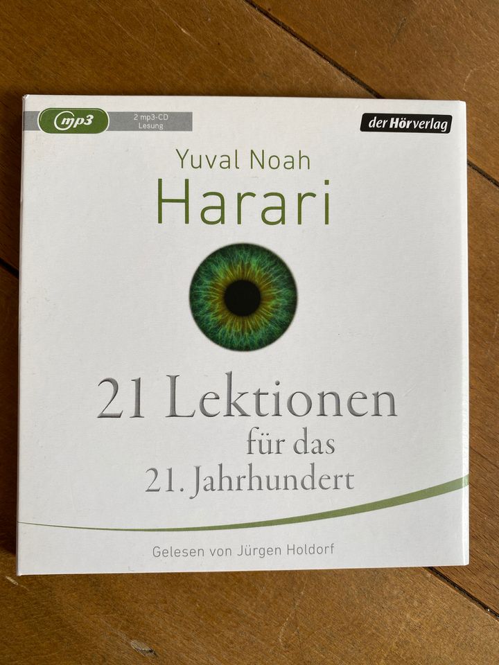 Yuval Noah Harari 21 Lektionen für das 21. Jahrhundert Hörbuch cd in Düsseldorf