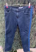 Brax Jeans schwarz blaue Gallonstreifen Kurzgröße 46 Kreis Pinneberg - Schenefeld Vorschau
