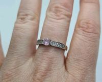 Juwelkerze 925 Silber Ring Zirkonias Rosa Stein 17,3 mm Gr. 54 Rheinland-Pfalz - Jockgrim Vorschau