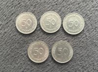 50 Pfennig Münze DM Deutsche Mark Fehlprägung Münzen Fehldruck Nordrhein-Westfalen - Remscheid Vorschau
