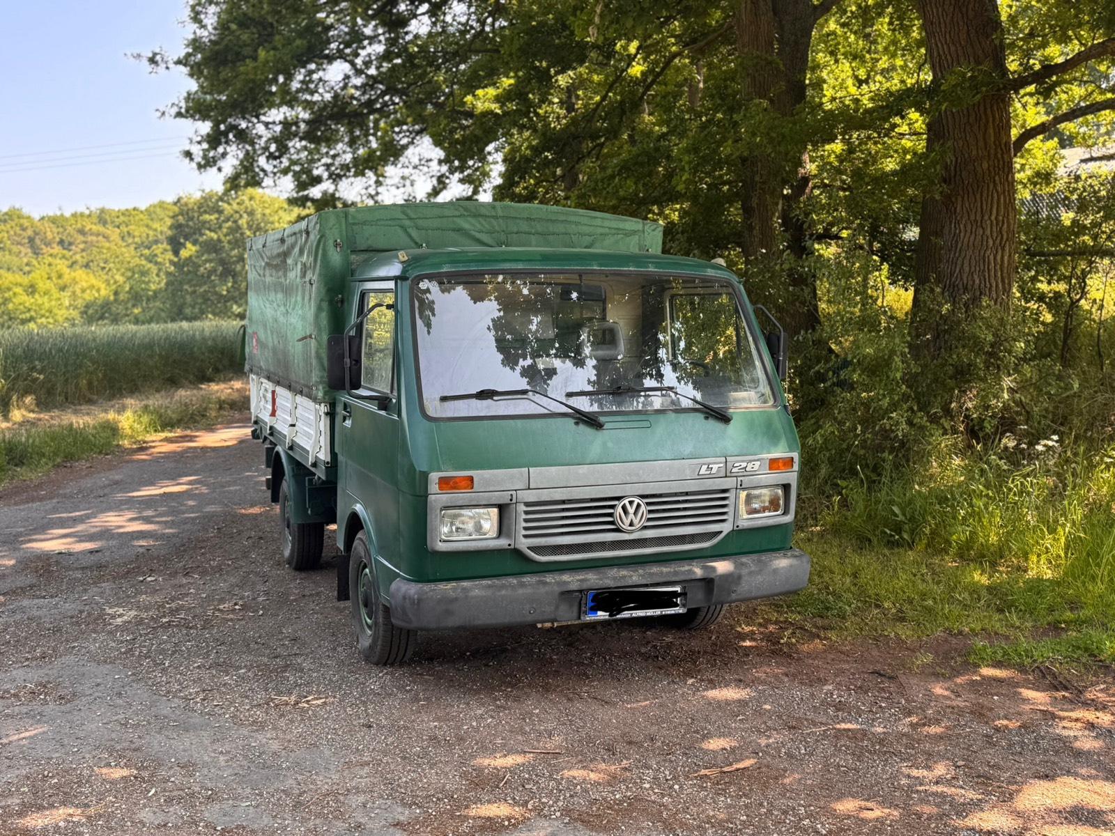 Abbildung des Autos Vw LT 28 Pritsche Plane