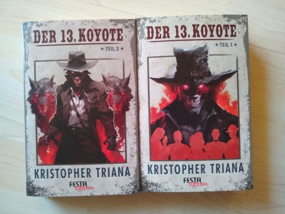 "Der 13. Koyote" Kristopher Triana Festa Extrem Bd. 87 u. 88 in Kaiserslautern