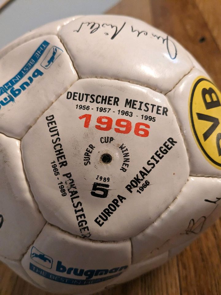 BVB Ball 1996 Unterschriften in Georgsmarienhütte
