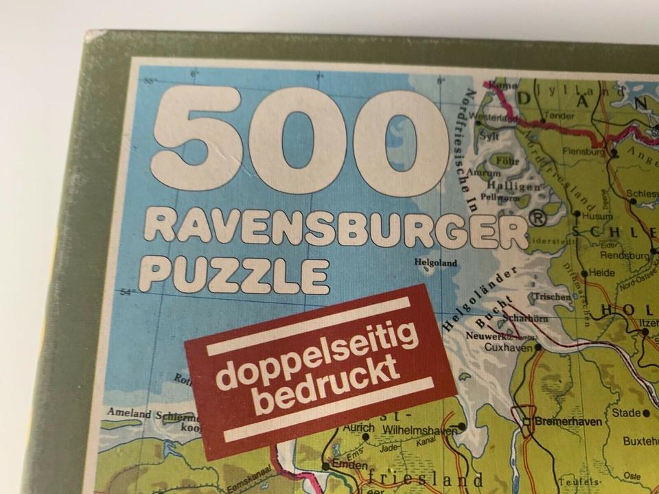 Ravensburger Puzzle doppelseitig bedruckt, 2x 500 Teile/ Antik in Hamburg
