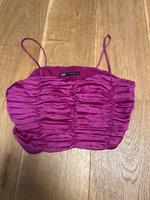 ZARA crop top aus Satin / S Münster (Westfalen) - Centrum Vorschau