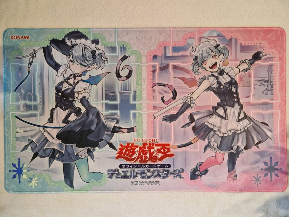 Yugioh Holo Playmat Arianna the Labrynth Serv Spielmatte + Beutel in Berlin