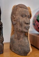 Ebenholz Büste Skulptur Tansania 1986 Kunst Afrika Makonde ebony Baden-Württemberg - Sasbach Vorschau
