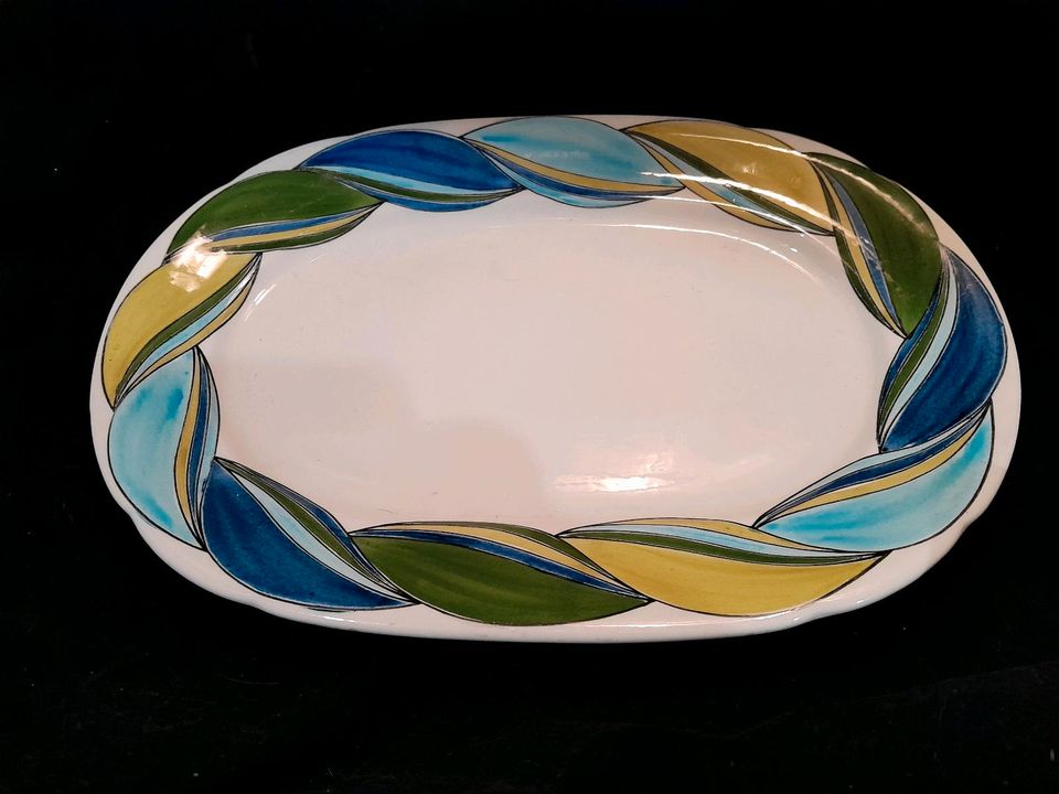 Retro! Villeroy & Boch Sweet June Speiseteller ca 26,5 cm in Perl