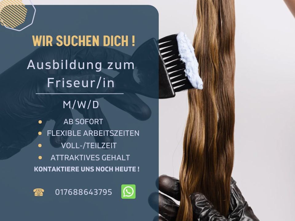 Ausbildung zum/zur Friseur/in (m/w/d) in Berlin