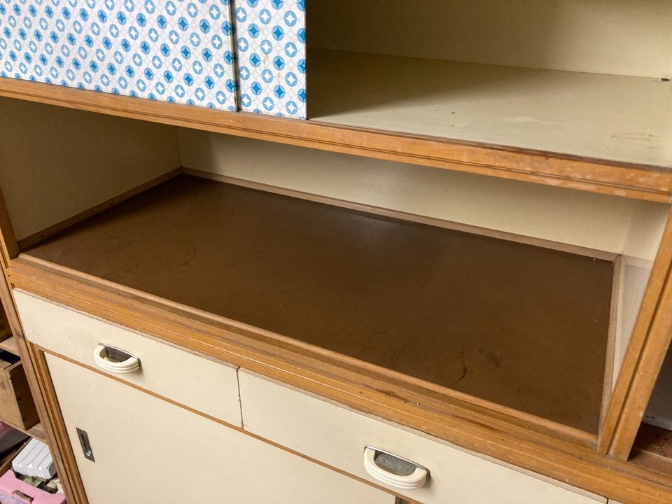 Vintage 50er Küche Schrank, Küchenbuffet, Küchenschrank in Ulm