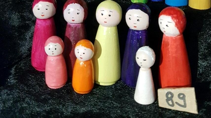 Süsse Aufstellungsfiguren für das systemische Familienbrett in Barth