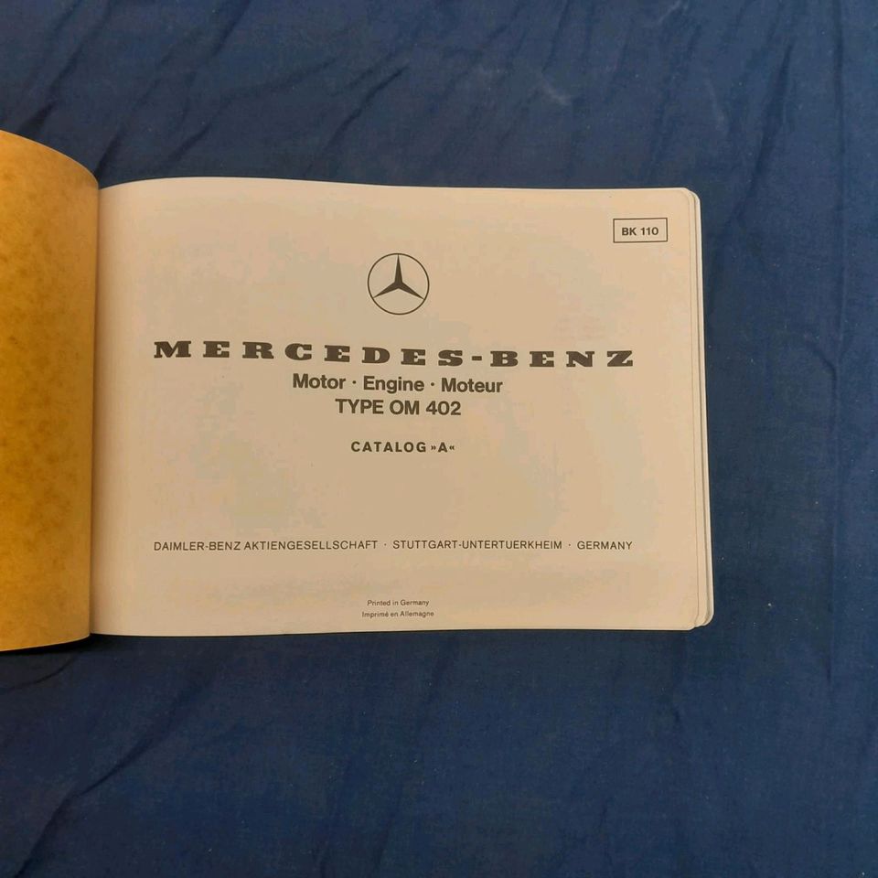 Mercedes Benz Teilekatalog ca. 80iger Jahre in Bad Dueben