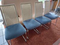 4 Küchenstühle blau weiß gekauft bei Dodenhof NP 836 € Niedersachsen - Verden Vorschau