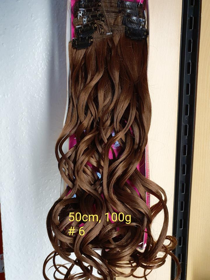 Clip in Extensions Kunst Haar -  Hitzebeständig - Top Qualität in Berlin