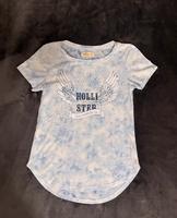 Hollister T-Shirt blau weiß Engel Schleswig-Holstein - Elmshorn Vorschau