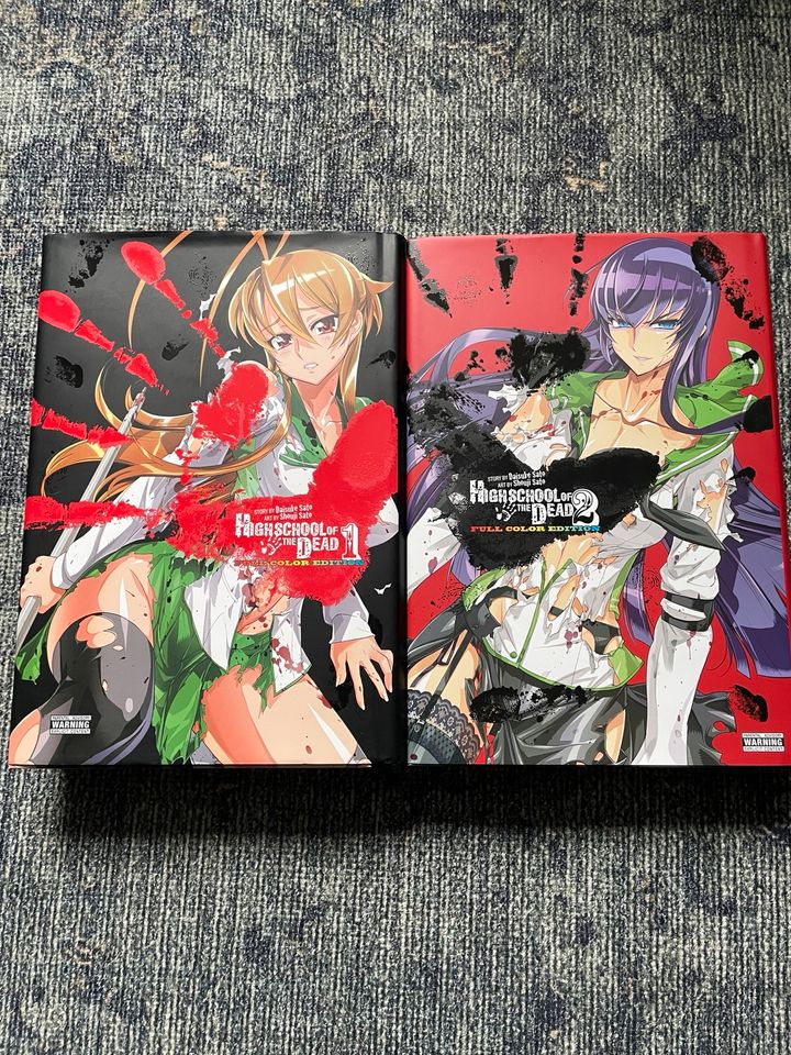 Highschool of the Dead Color Omnibus Band 1 + 2 Full Color in Hannover