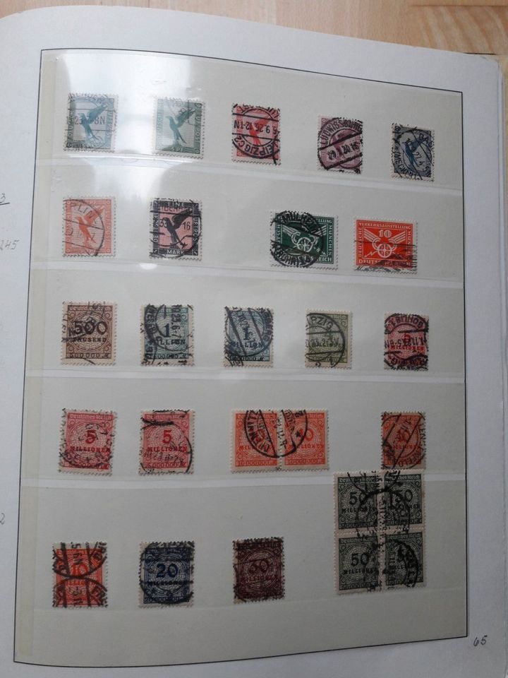 Viele alte Briefmarken (siehe Bilder) in Hilzingen