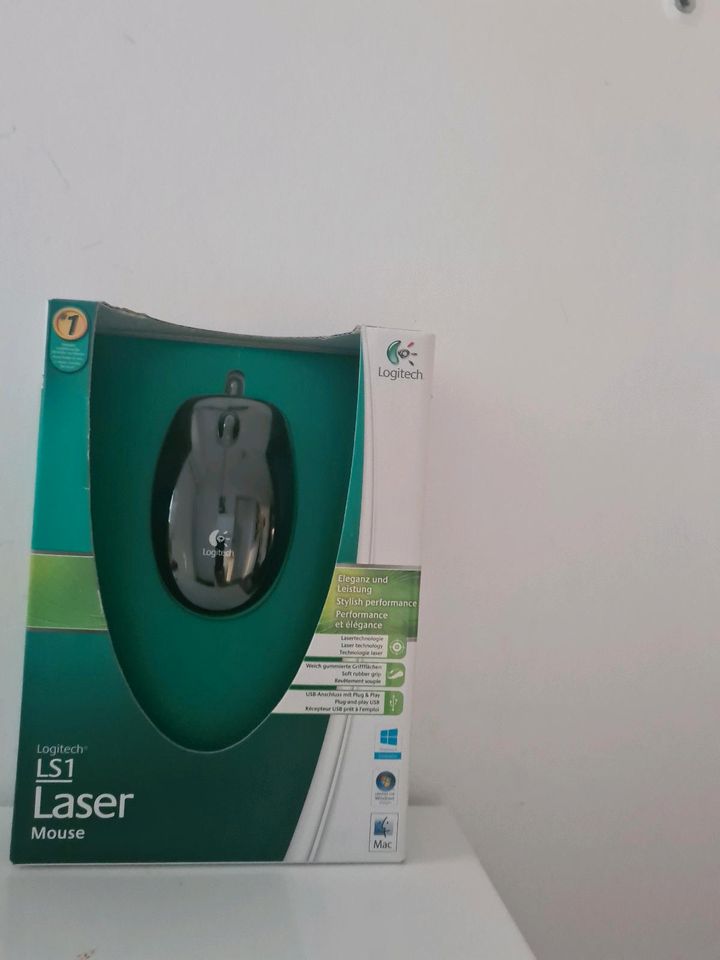 Logitech LS1 Laser Mouse! NEU! OVP! Kabelgebundene Maus! in Roetgen