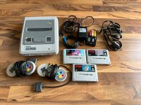 Super Nintendo Konsole mit 3 Spielen Baden-Württemberg - Rottenburg am Neckar Vorschau