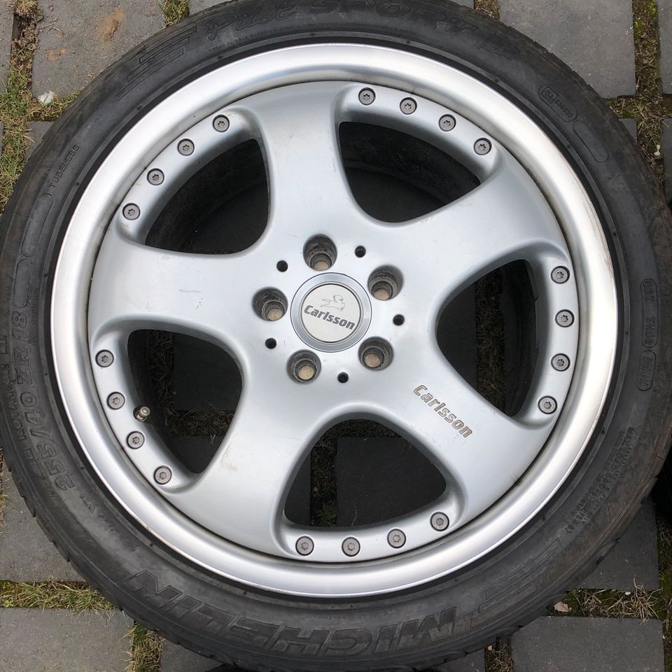 Carlsson 2/5 Felgen 18 Zoll „ für Mercedes W201 W208 W124 R129 SL in Kleve