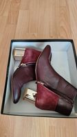 Damen Stiefeletten Massimo Dutti, Farbe Bordeaux, Gr. 38, TOP! Düsseldorf - Garath Vorschau