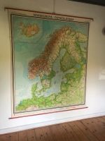Landkarte, Nord Europa, Ostseeländer, Schullandkarte Niedersachsen - Lehrte Vorschau