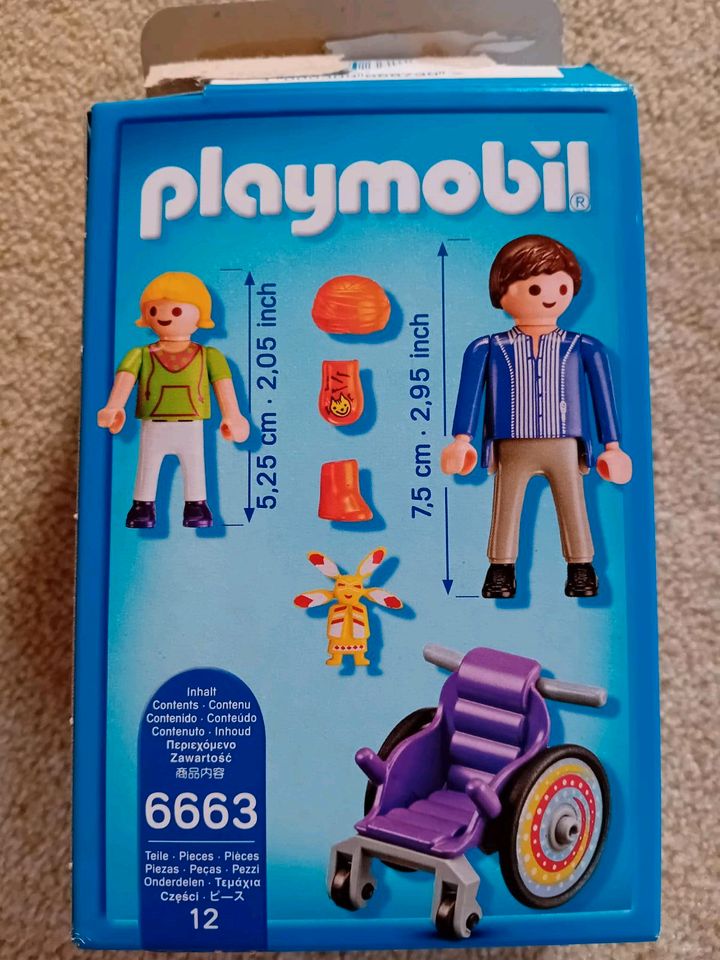 Playmobil Nr. 6663 Kind im Rollstuhl in Wernigerode