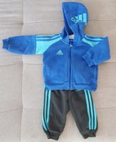 Adidas Junge 68 Jogginganzug blau schwarz Jogger Nordrhein-Westfalen - Mettmann Vorschau