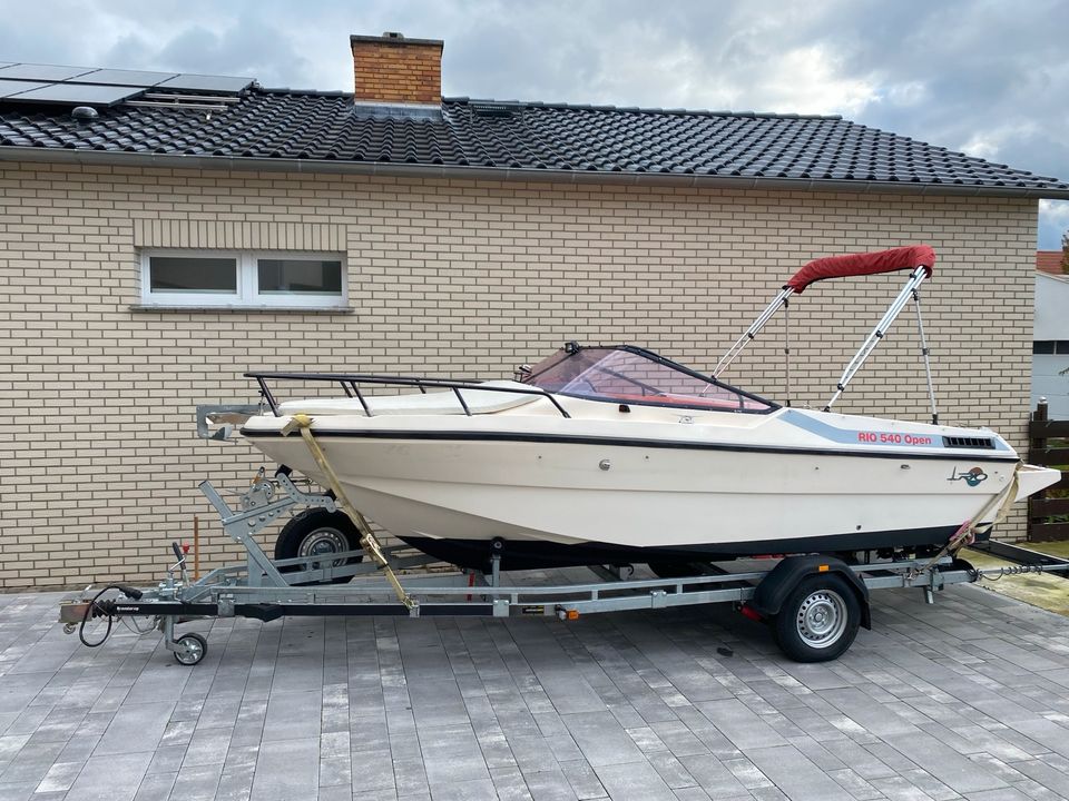 Rio 540 Open Sportboot / Mercruiser 3.0 Boot / Trailer Brenderrup in Lampertheim