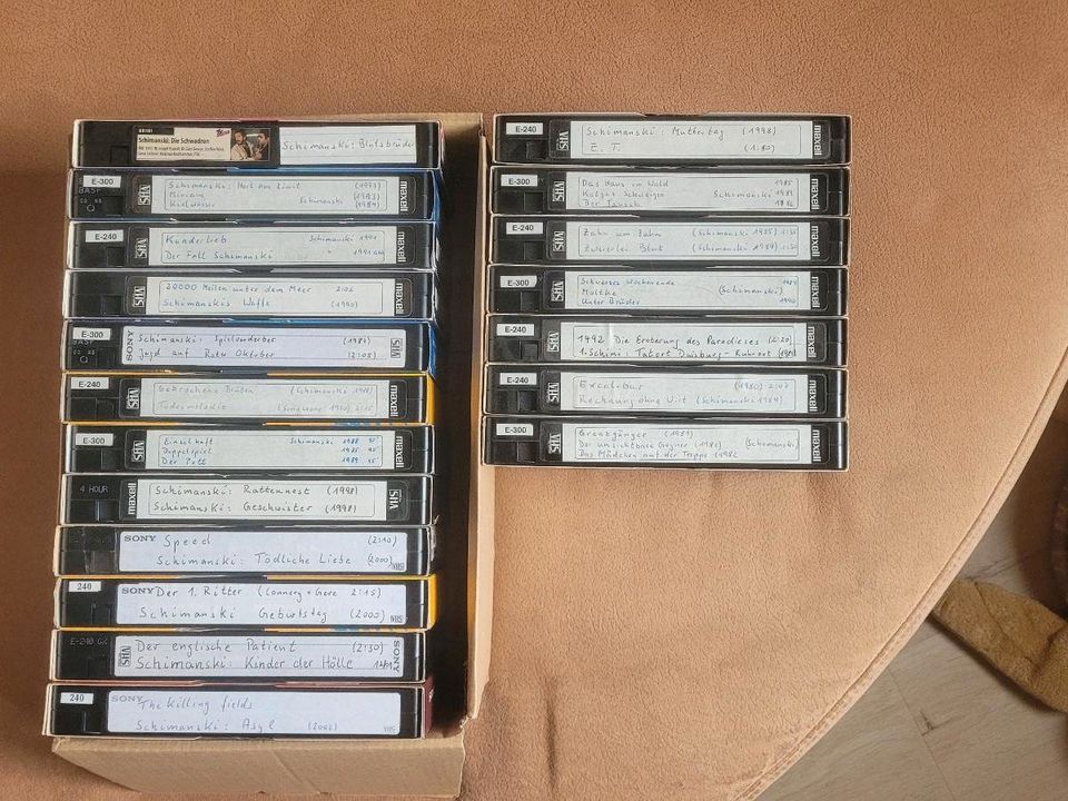 VHS Kassetten Schimanski in Fachingen
