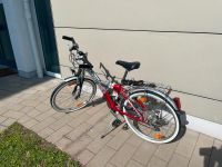 Jugendfahrrad Tecno Bike Modell Capri in Silber/Rot | neue Reifen Nürnberg (Mittelfr) - Sündersbühl Vorschau