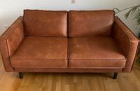 SCHÖNES ELEGANTES COGNACBRAUN SOFA Baden-Württemberg - Balingen Vorschau