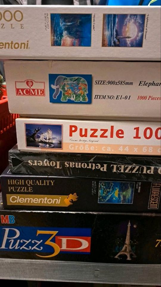 Puzzle Konvolut Sammlung Ravensburger Schmidt in Marklkofen